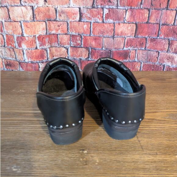 NWOT Troentorp Women's Black Picasso Clogs Size 9 - Picture 5 of 8